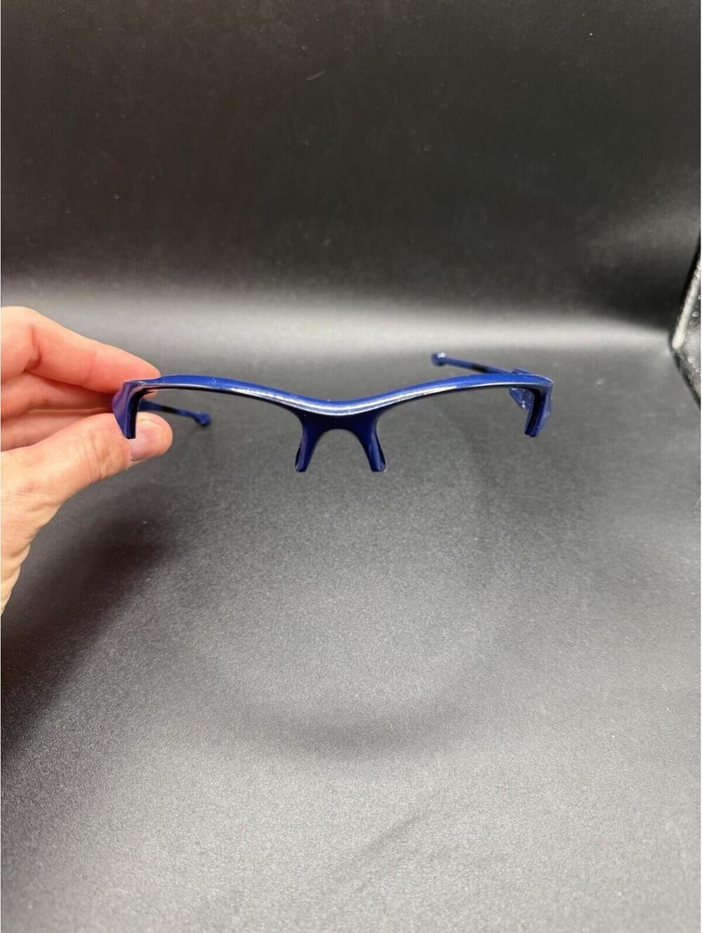 Oakley Flak Jacket Navy Blue Frame